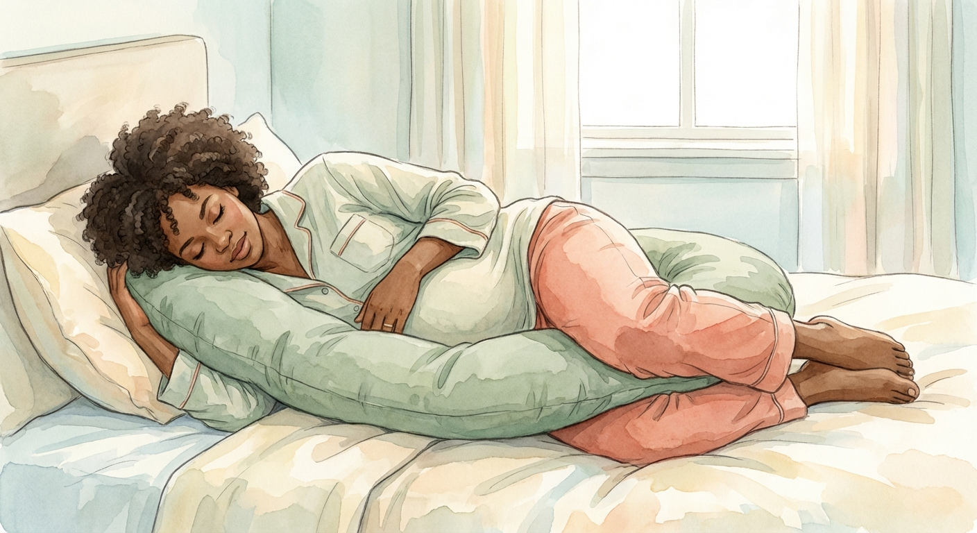 Sleep Positions During Pregnancy: What's Safe, What Helps, and How to Actually Rest